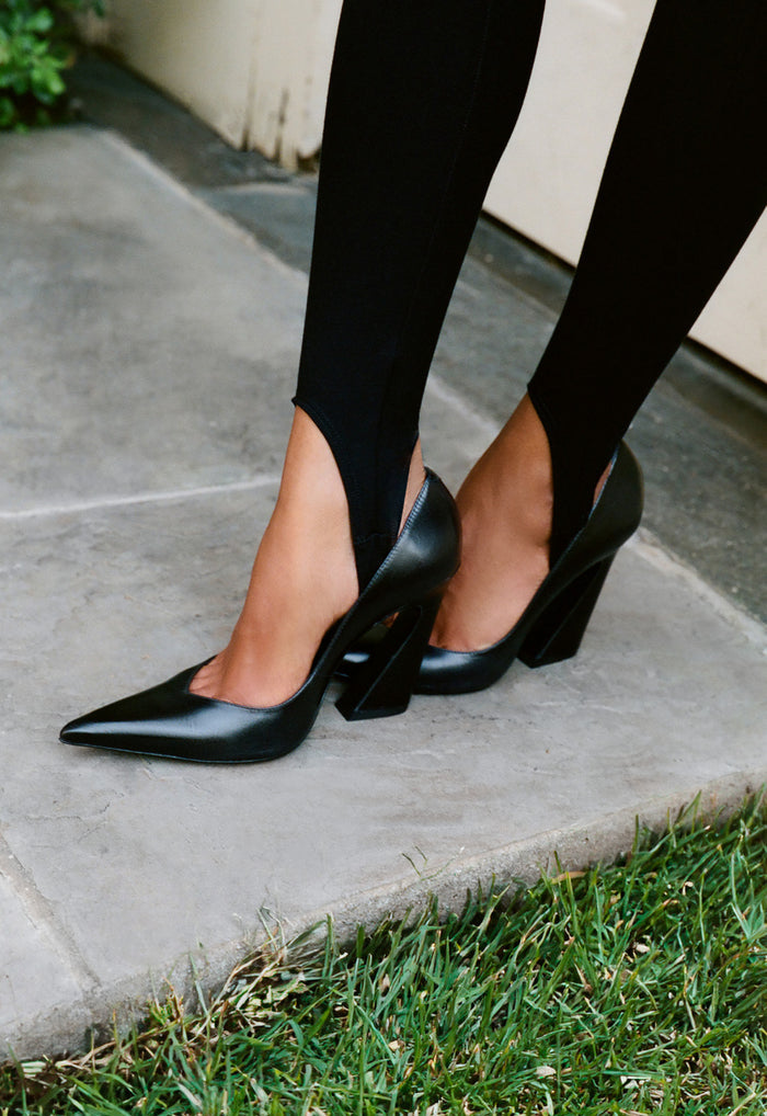 Lexi Block Leather Pump - Schutz Shoes