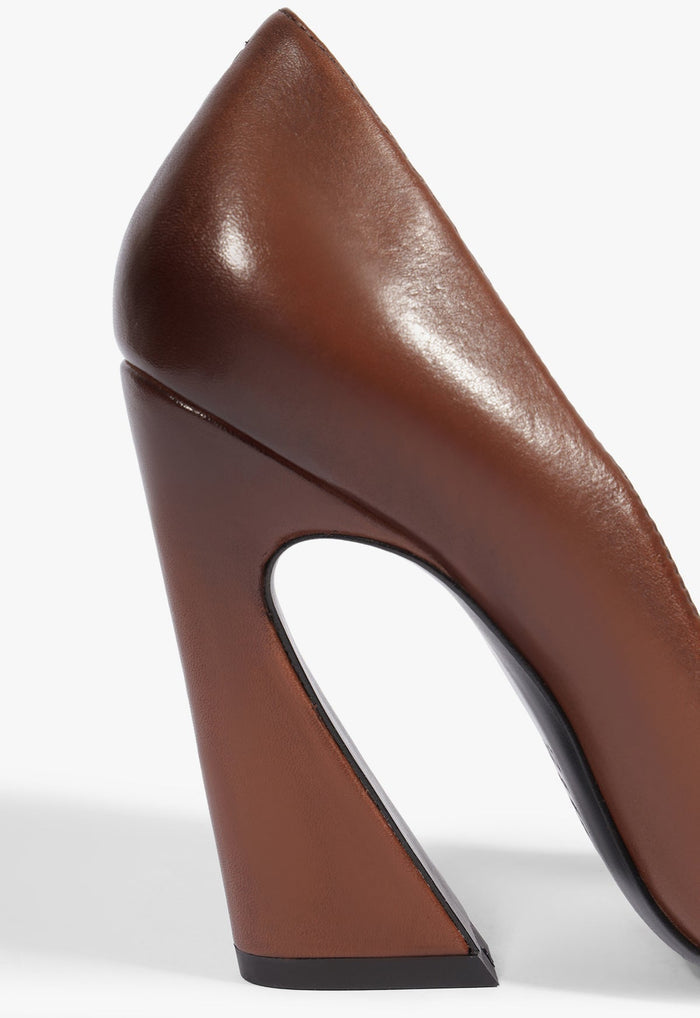 Lexi Block Leather Pump - Schutz Shoes