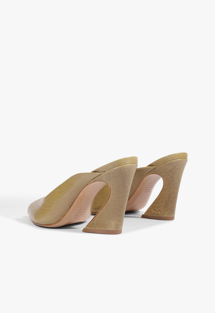 Lexi Block Mule Leather Sandal - Schutz Shoes