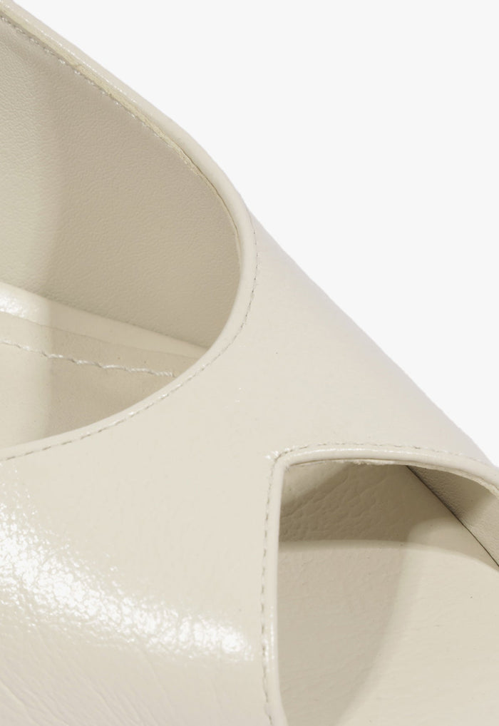 Lexi Block Mule Leather Sandal - Schutz Shoes