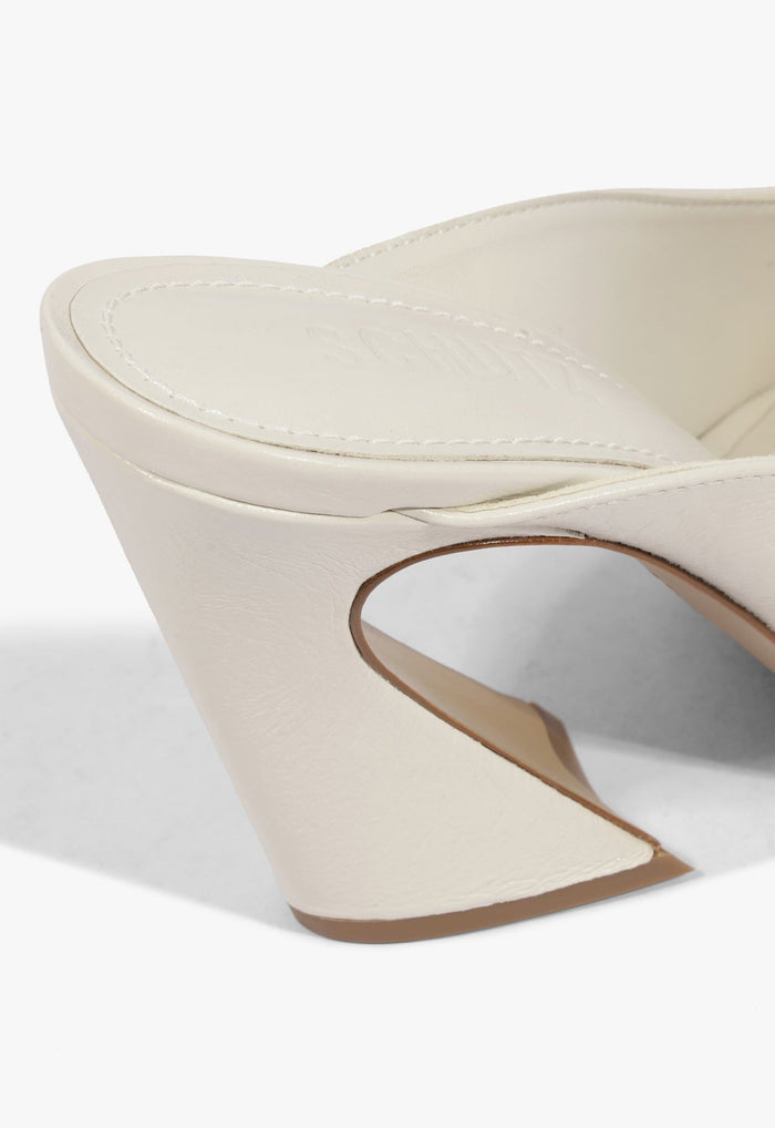 Lexi Block Mule Leather Sandal - Schutz Shoes