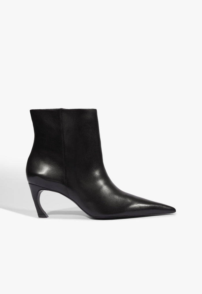 Lexi Leather Bootie 5 Black Leather - Schutz Shoes