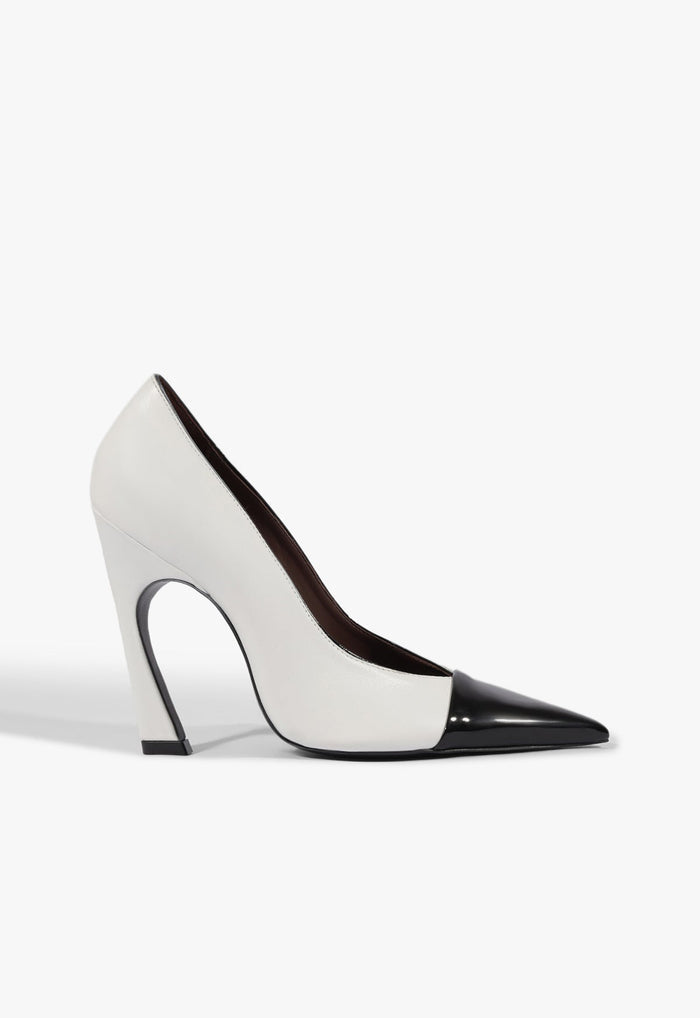 Lexi Leather Pump 5 White Leather - Schutz Shoes
