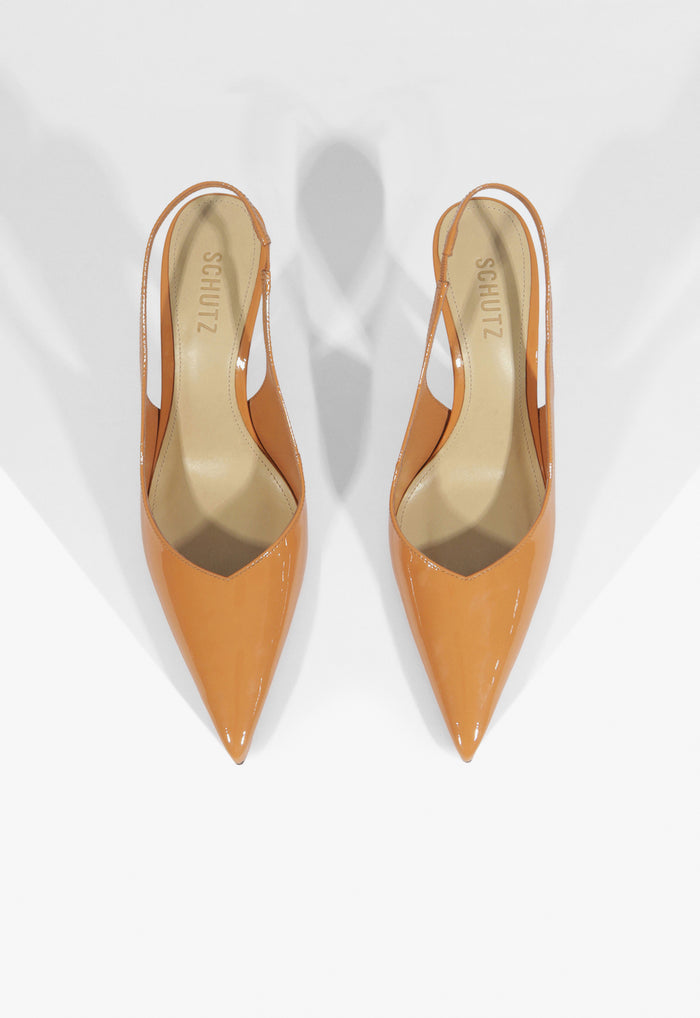 Lexi Mid Patent Pump - Schutz Shoes