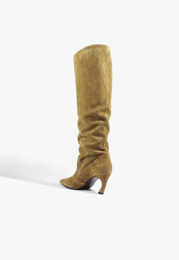 Lexi Mid Slouch Leather Boot - Schutz Shoes
