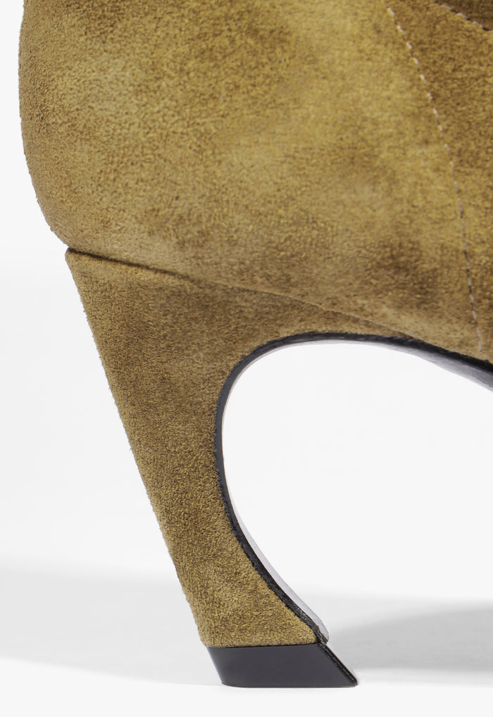 Lexi Mid Slouch Leather Boot - Schutz Shoes