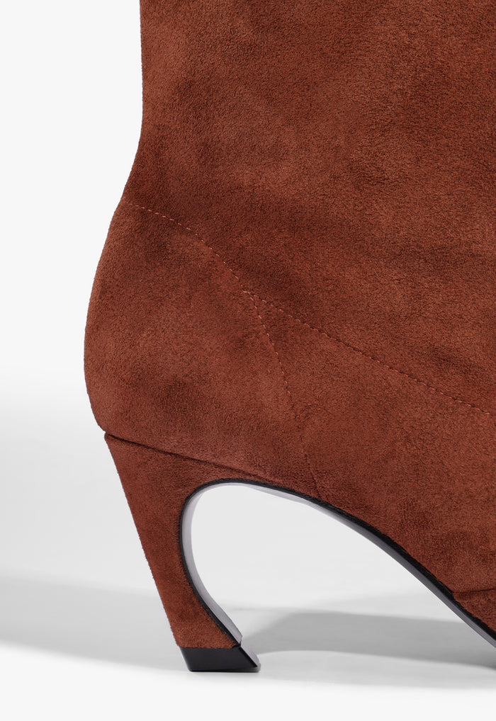 Lexi Mid Slouch Leather Boot - Schutz Shoes