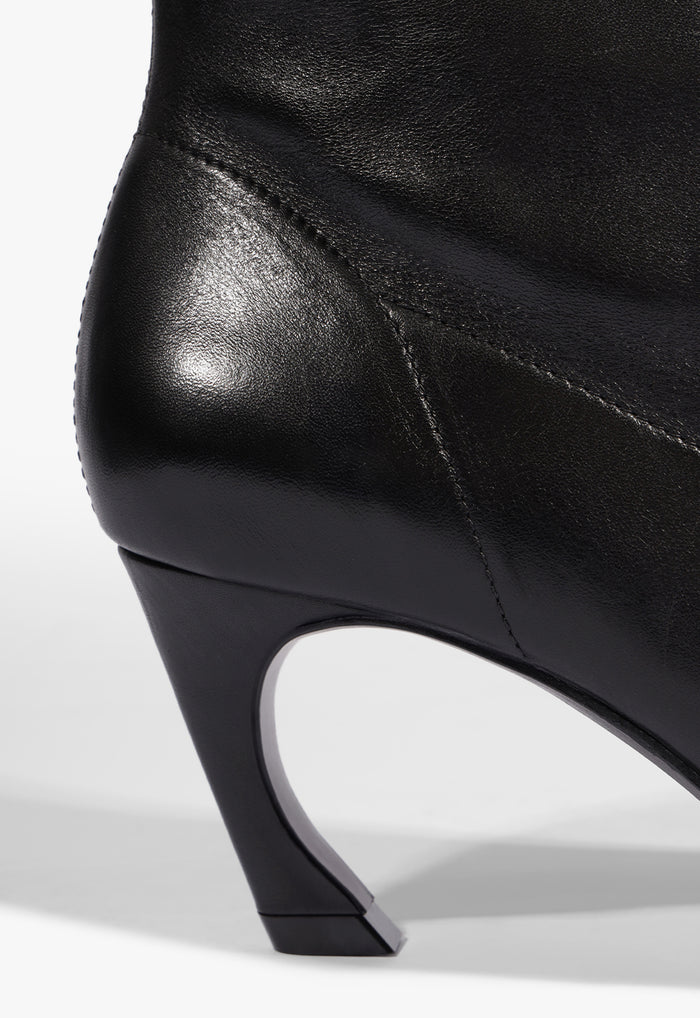 Lexi Mid Slouch Leather Boot - Schutz Shoes