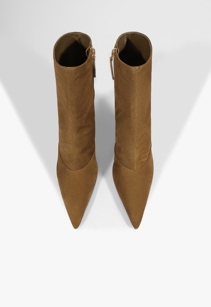 Lexi Mid Suede Bootie - Schutz Shoes
