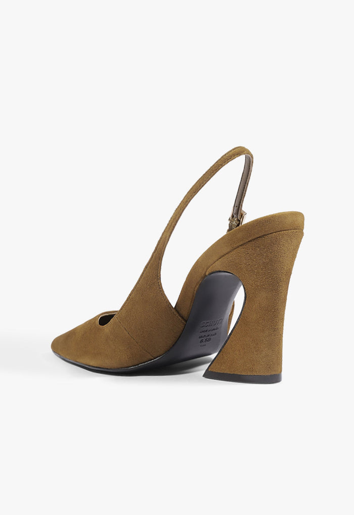 Lexi Sling Block Leather Pump - Schutz Shoes