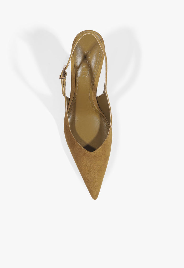 Lexi Sling Block Leather Pump - Schutz Shoes