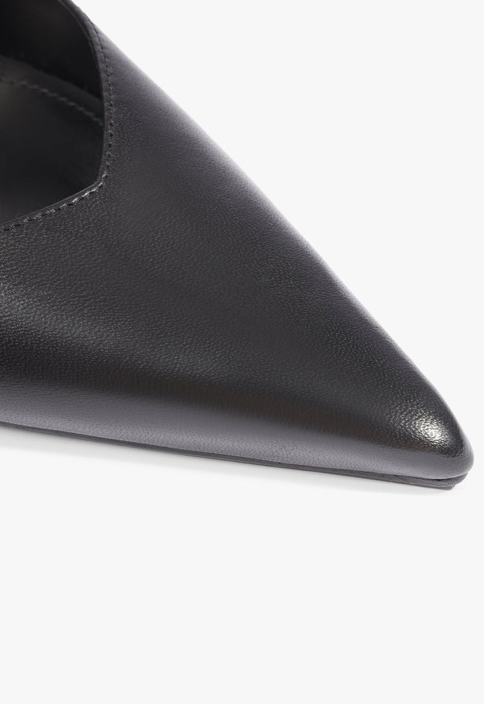 Lexi Sling Block Leather Pump - Schutz Shoes