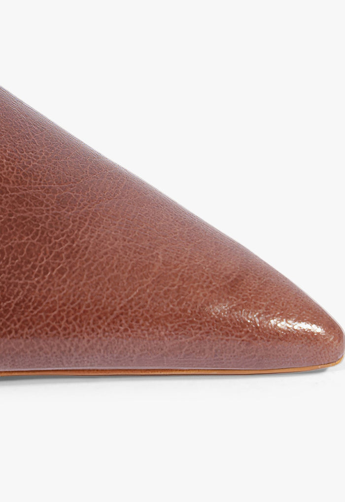 Lexi Sling Block Leather Pump - Schutz Shoes