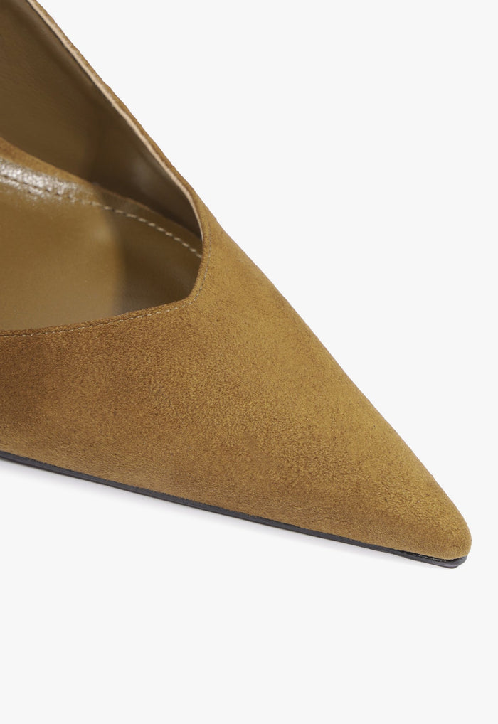 Lexi Sling Block Leather Pump - Schutz Shoes