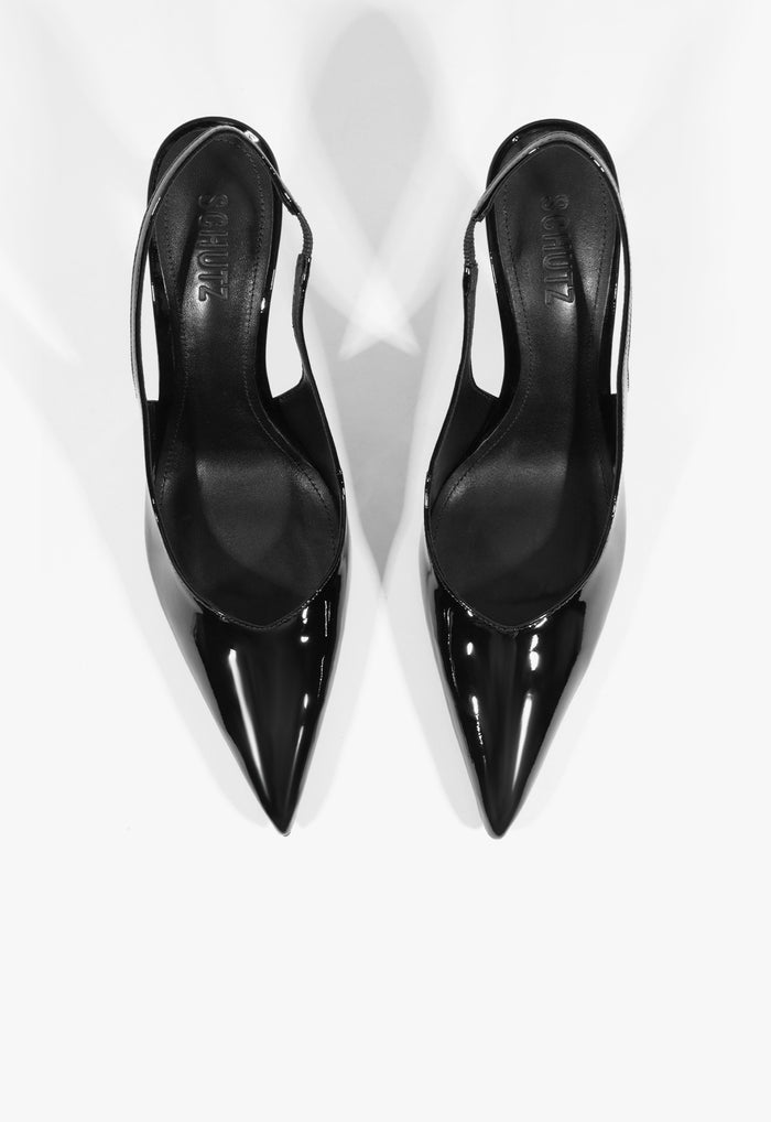 Lexi Sling Patent Pump - Schutz Shoes