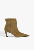 Lexi Suede Bootie 5 Dried Olive Suede - Schutz Shoes