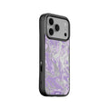 Lilac Protective Phone Case - Marbled