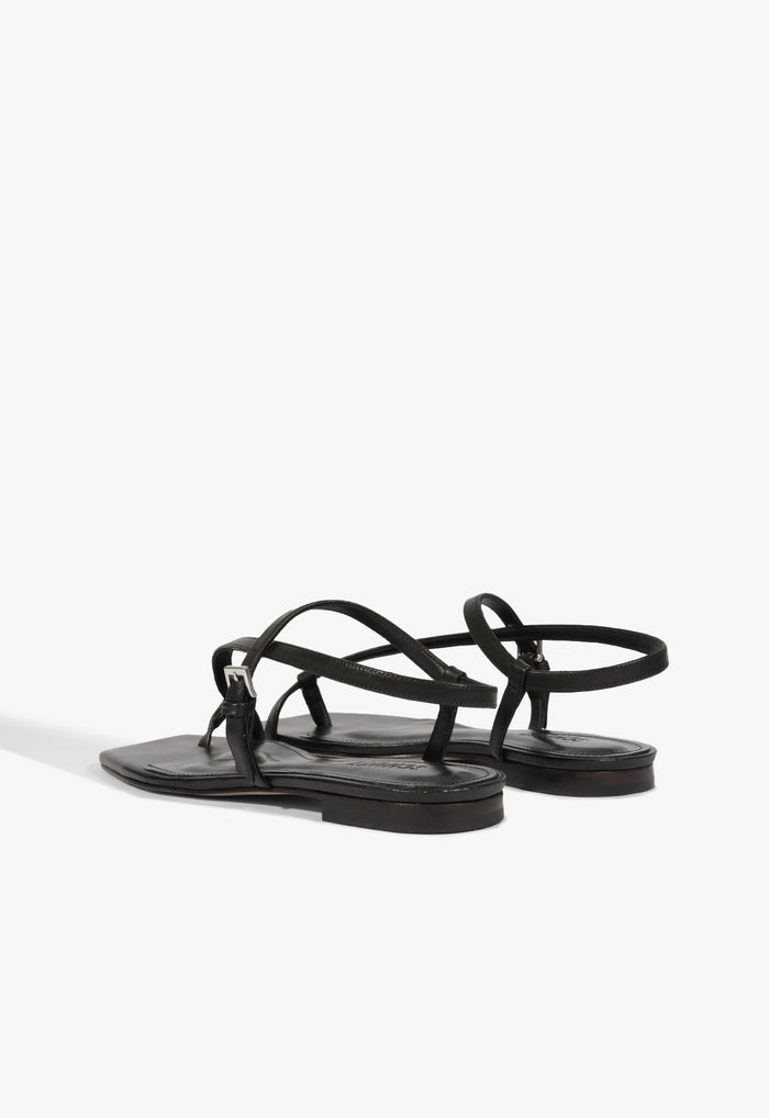 Lisa Leather Flat Sandal - Schutz Shoes
