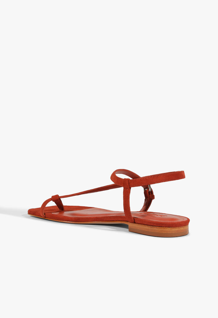 Lisa Suede Flat Sandal - Schutz Shoes