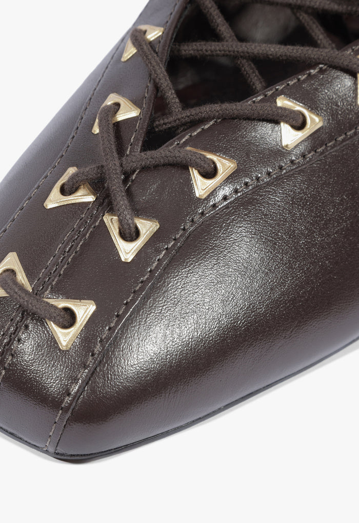 Lola Leather Flat - Schutz Shoes