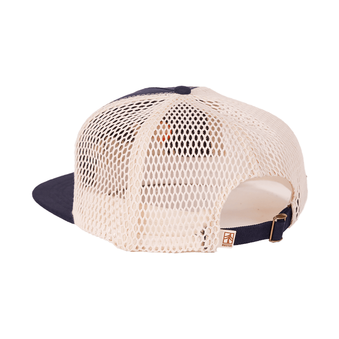 Long Haul 100% Organic Cotton Trucker Cap | Navy