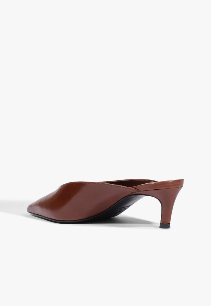 Loren Mid Leather Pump - Schutz Shoes