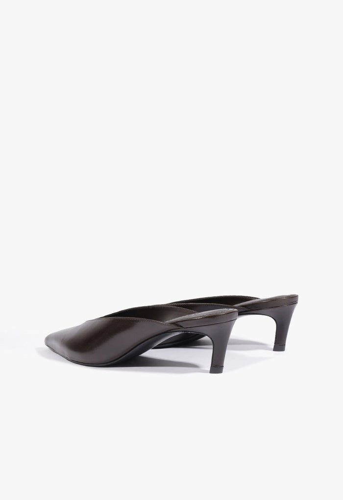 Loren Mid Leather Pump - Schutz Shoes