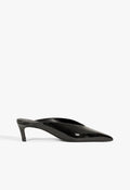 Loren Mid Patent Pump 5 Black Patent - Schutz Shoes