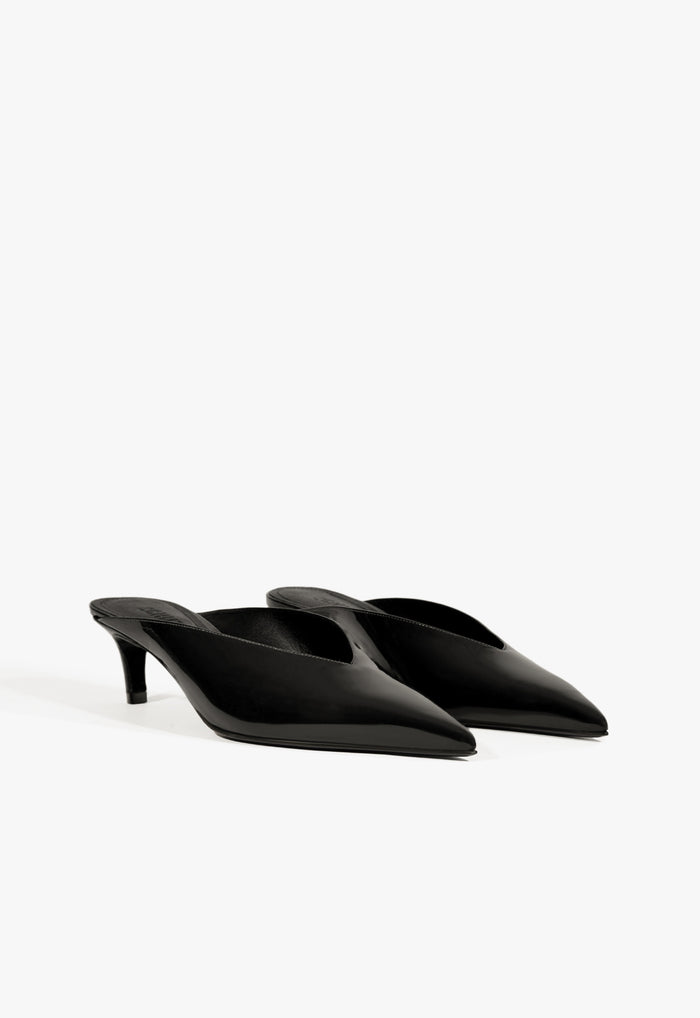 Loren Mid Patent Pump - Schutz Shoes