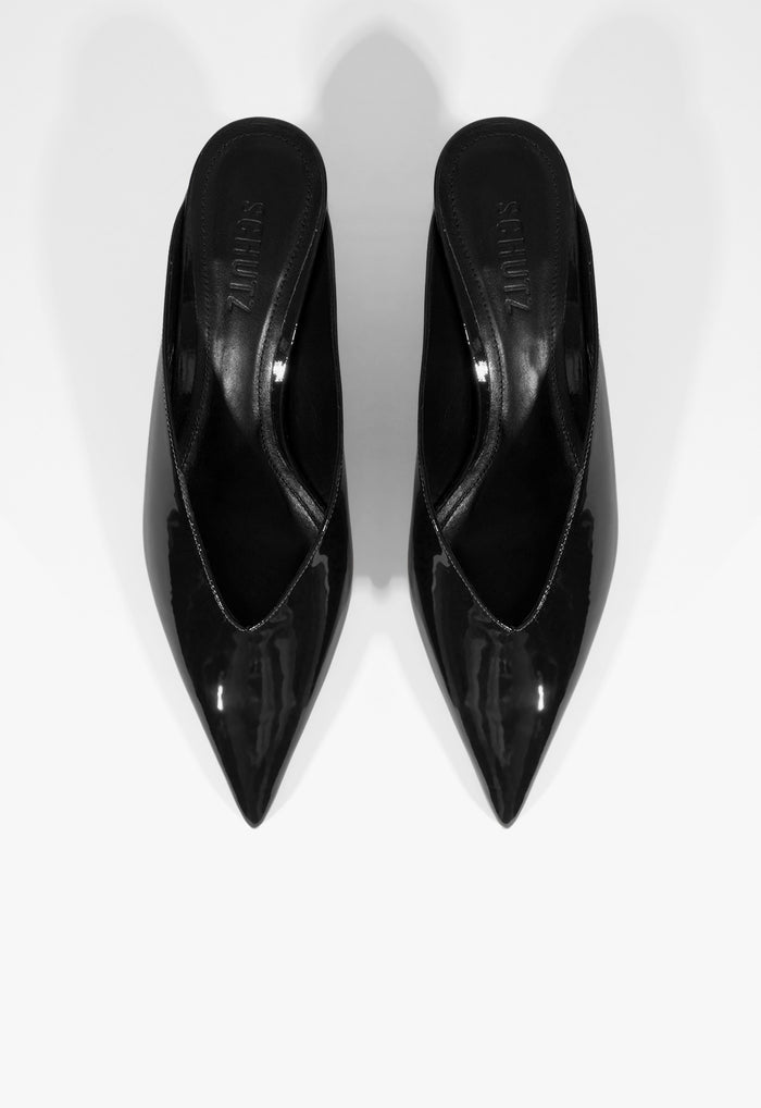 Loren Mid Patent Pump - Schutz Shoes