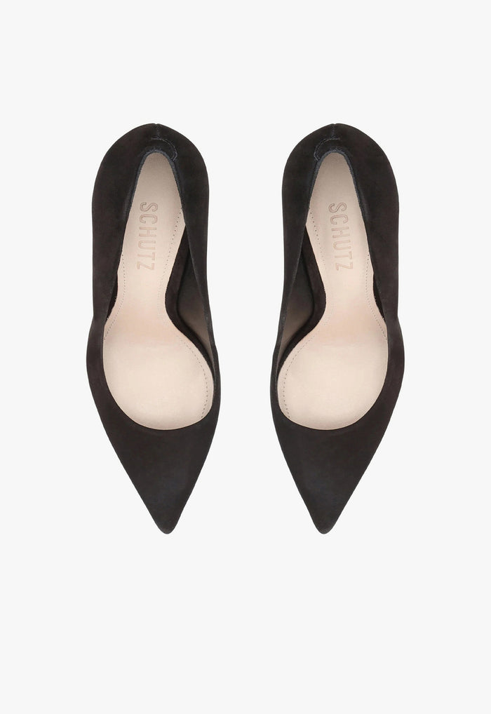 Lou High Stiletto Black Pump - Schutz Shoes