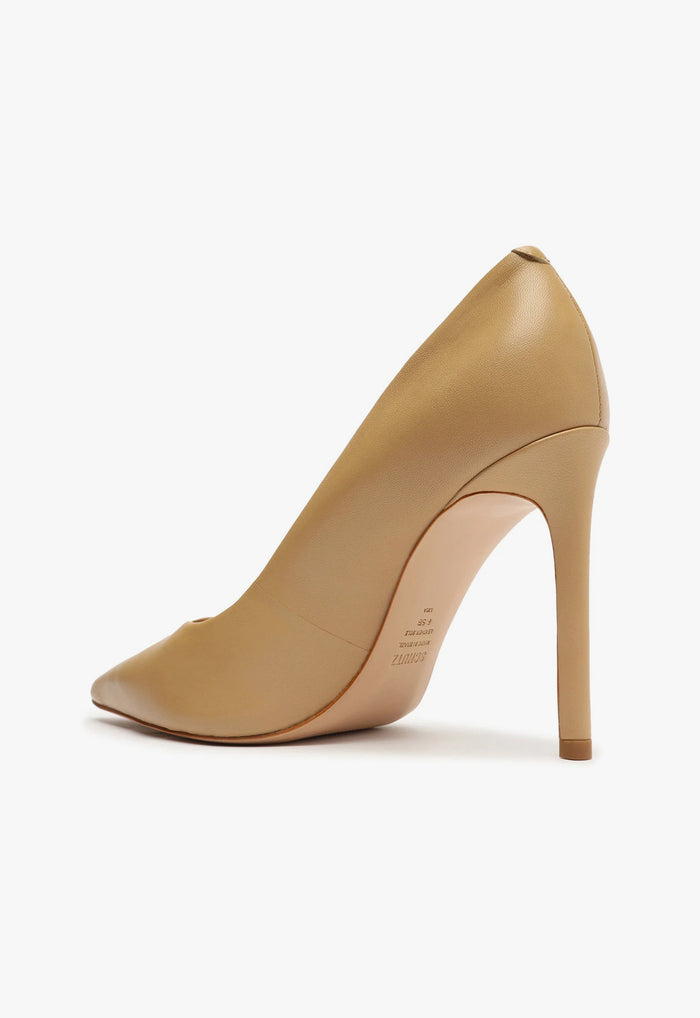 Lou High Stiletto Light Beige Pump - Schutz Shoes