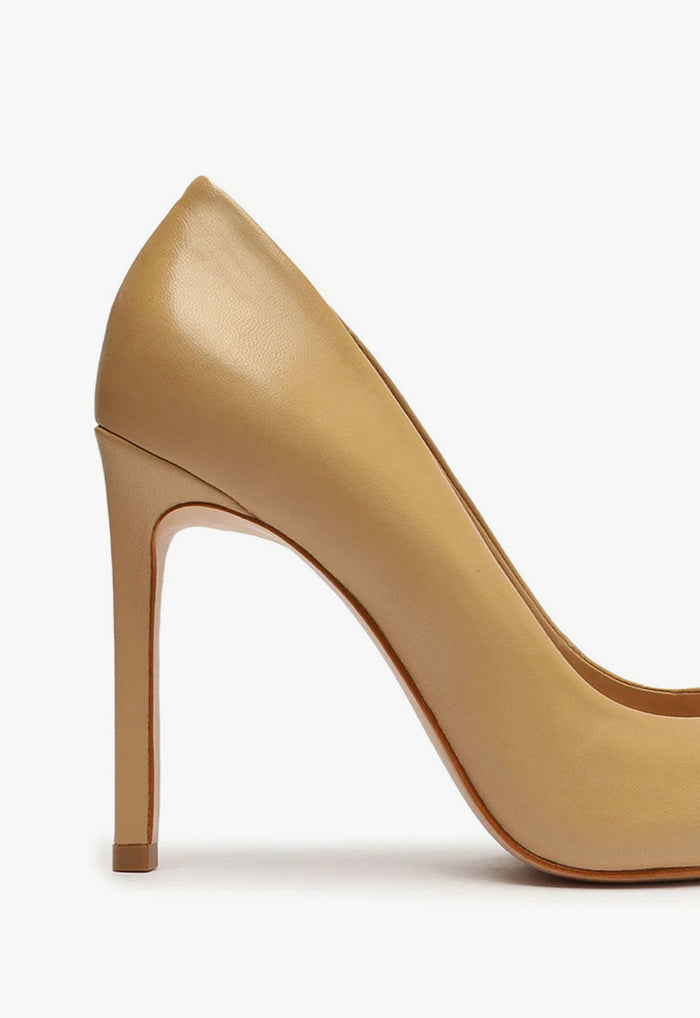 Lou High Stiletto Light Beige Pump - Schutz Shoes