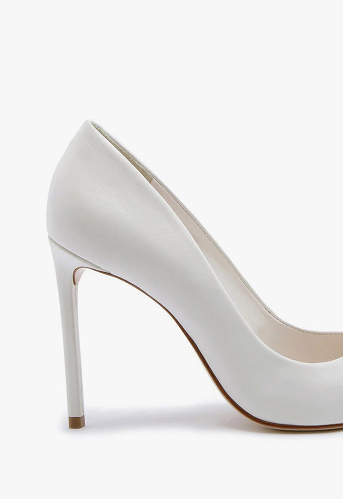 Lou High Stiletto White Pump - Schutz Shoes