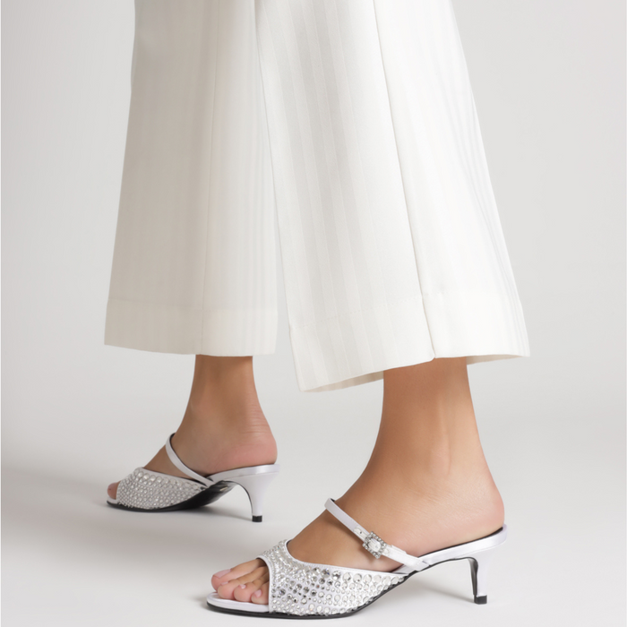 Louise Low Satin Sandal - Schutz Shoes