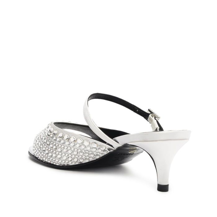 Louise Low Satin Sandal - Schutz Shoes