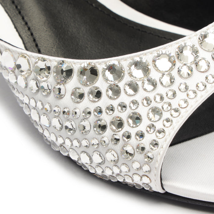 Louise Low Satin Sandal - Schutz Shoes