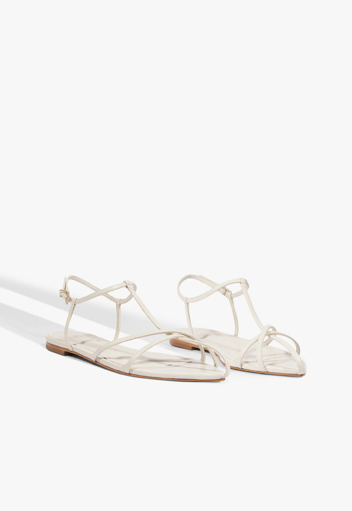 Lowen Leather Flat Sandal - Schutz Shoes