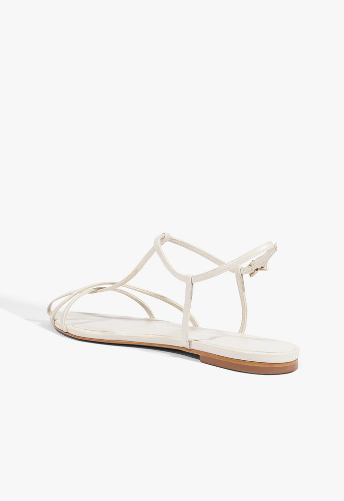 Lowen Leather Flat Sandal - Schutz Shoes