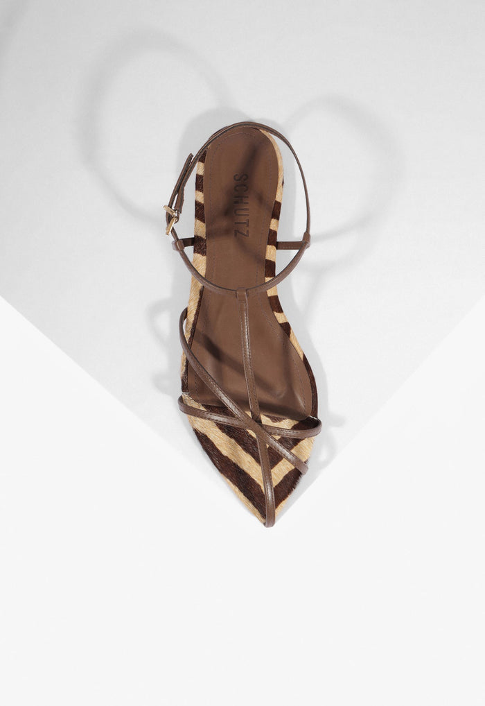 Lowen Leather Flat Sandal - Schutz Shoes