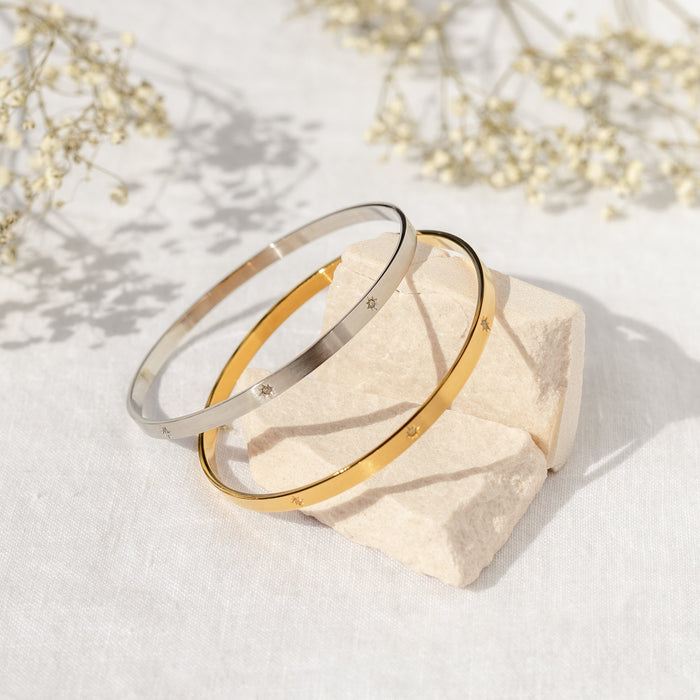 Lucent Bangle Silver