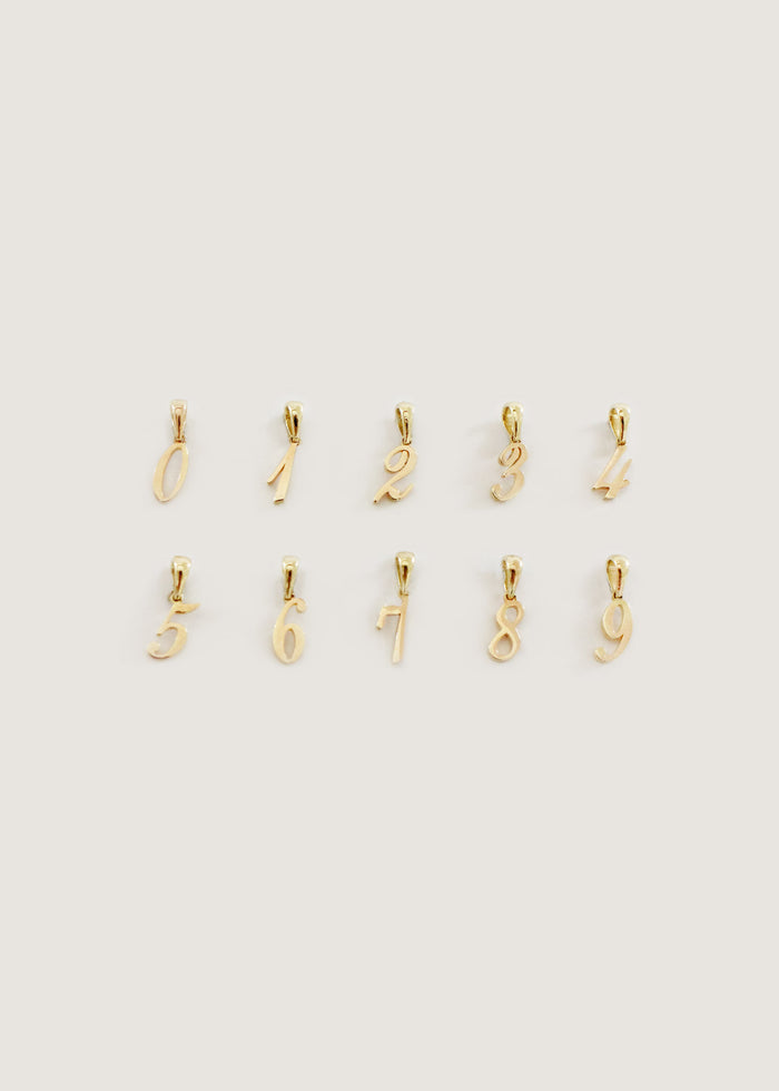 alt="Lucky Number Charm Pendant"