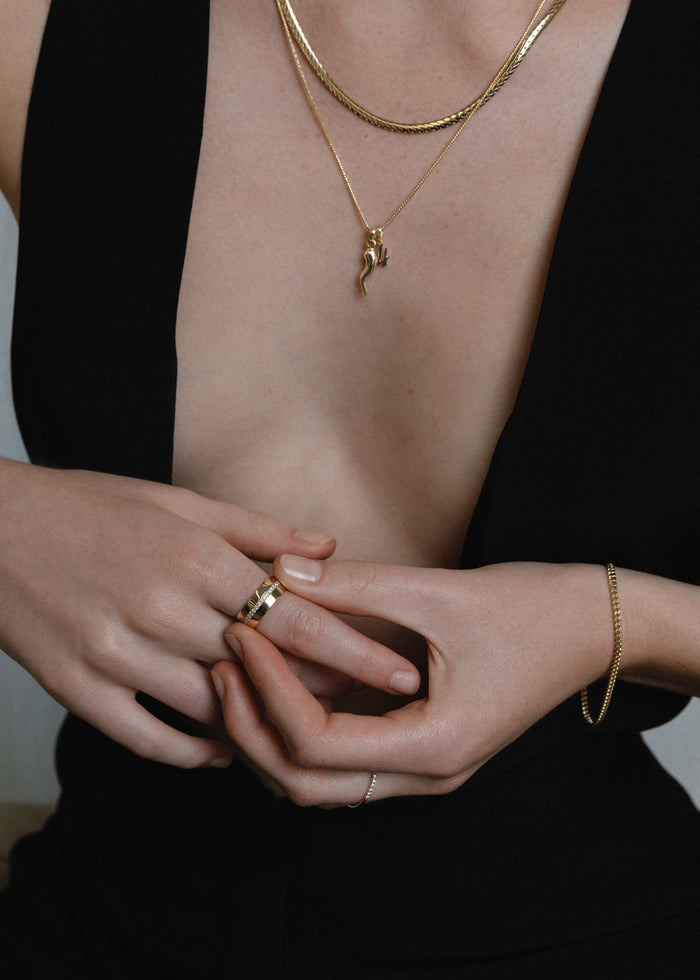 Lucky Number Charm Pendant