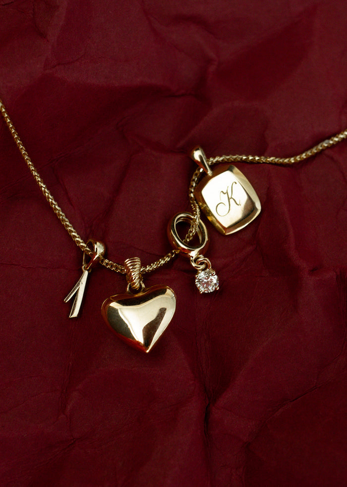 Lucky Number Charm Pendant
