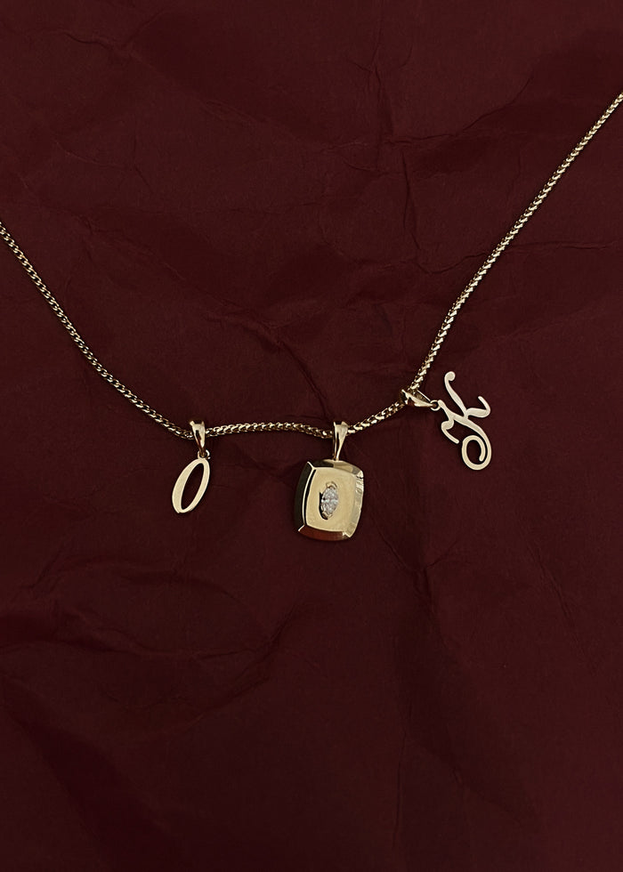 Lucky Number Charm Pendant