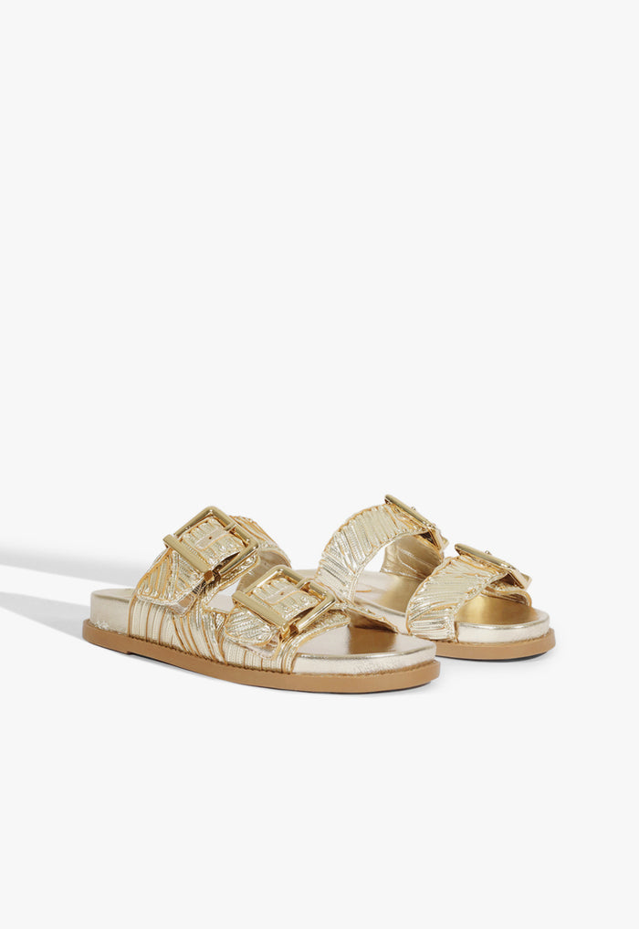Lupita Buckle Sporty Sandal - Schutz Shoes