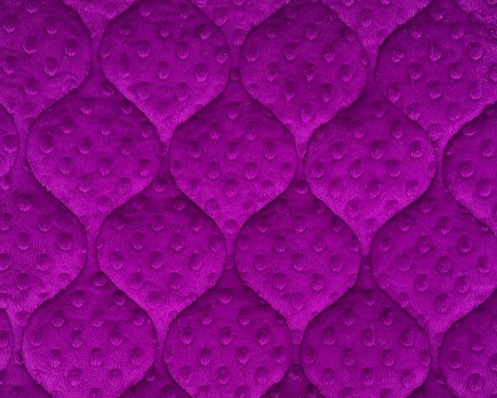 Magenta Minky Dot