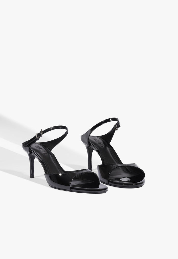 Lyra Mid Patent Leather Sandal - Schutz Shoes