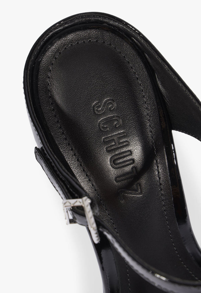 Lyra Patent Leather Sandal - Schutz Shoes