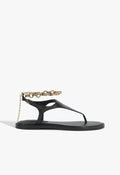 Lys Leather Sandal 5 Black Leather - Schutz Shoes